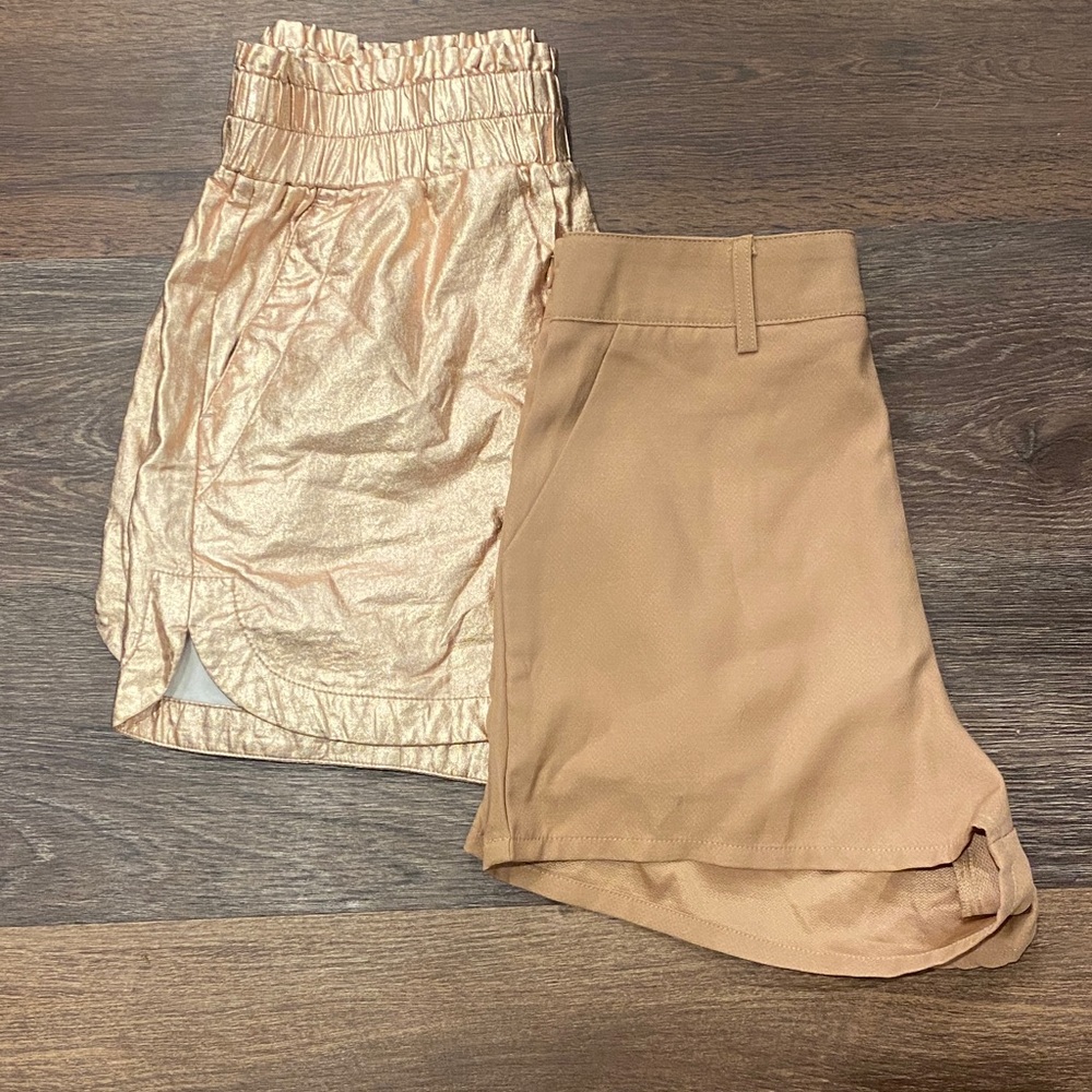 a new day Gold and Tan Shorts Bundle